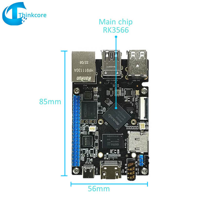 Máy tính bảng đơn RK3566 SBC Tương thích với Raspberry Pi